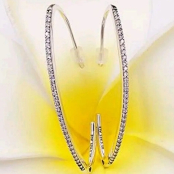 Pandora Jewelry - Pandora Sparkling hoops